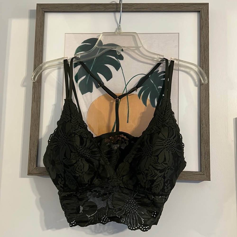Aerie Floral Lace Bralette